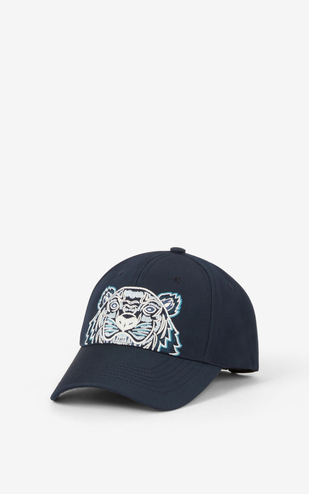 Casquette Kenzo Femme Toile Kampus Tiger Bleu BPCYL-7296